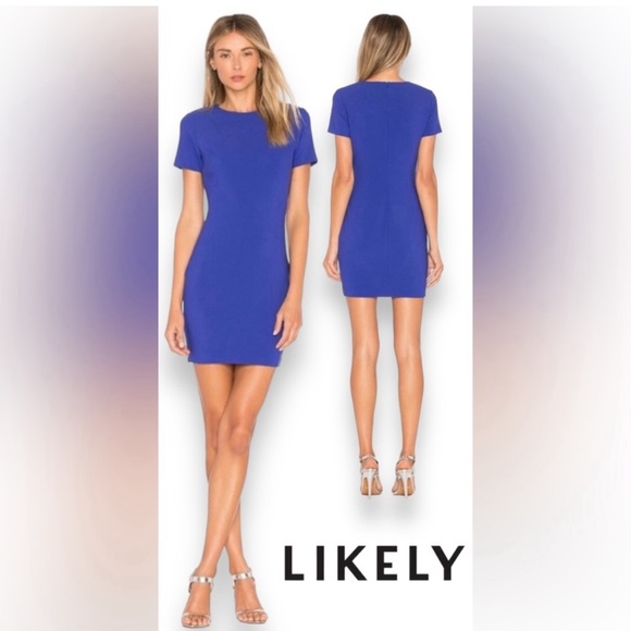 Likely Manhattan Dress in Ultramarine Sheath
Short Blue - Picture 2 of 5